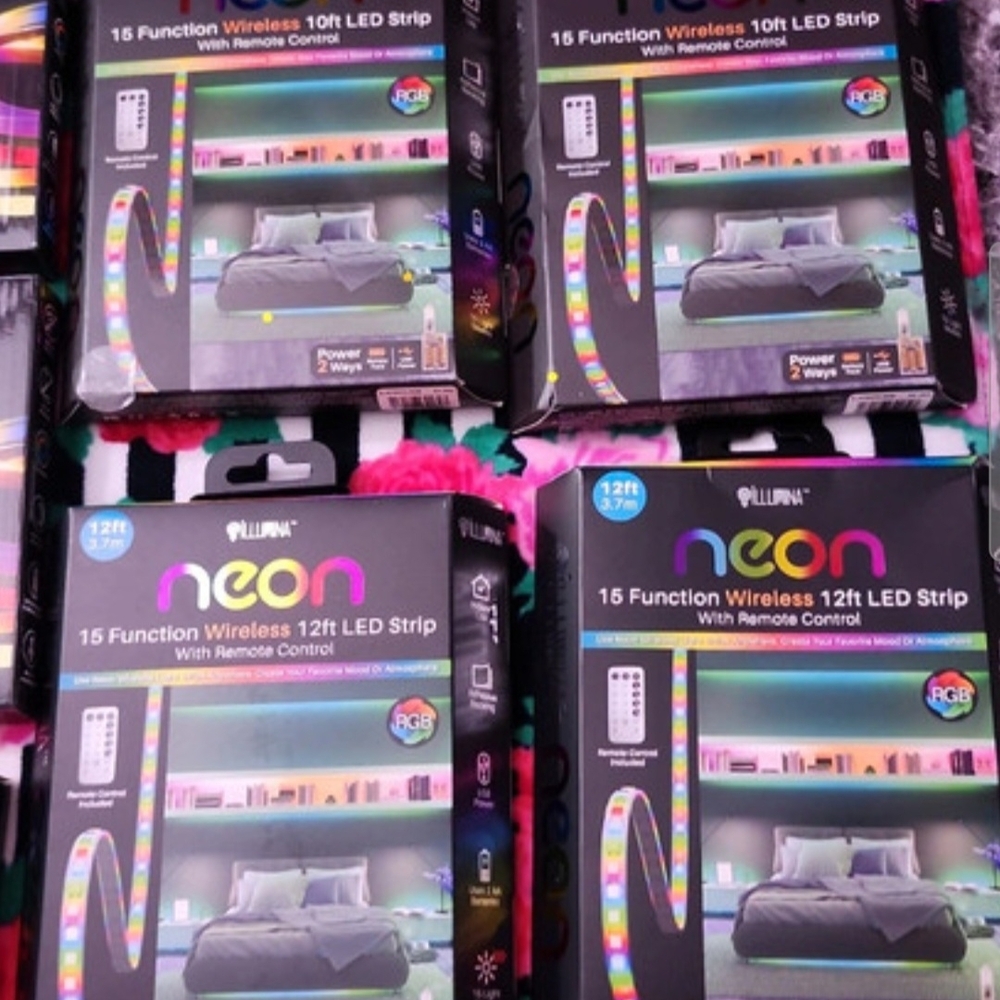 Vibrant LED Light Strip with Remote Control - Picture 7 of 10